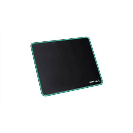Deepcool | PREMIUM CLOTH GAMING MOUSE PAD | GM800 | Black surface, DeepCool green edge – image 1