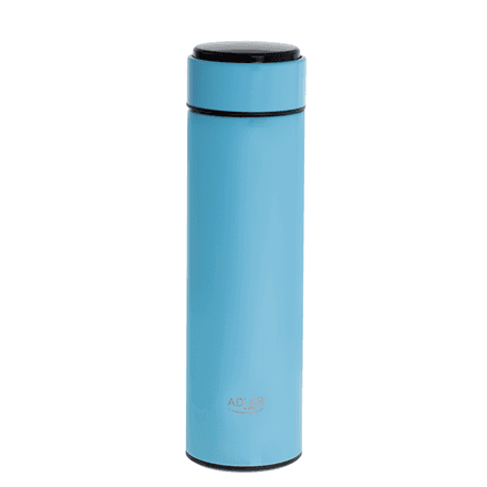 Adler | Thermal Flask | AD 4506bl | Material Stainless steel/Silicone | Blue – image 1