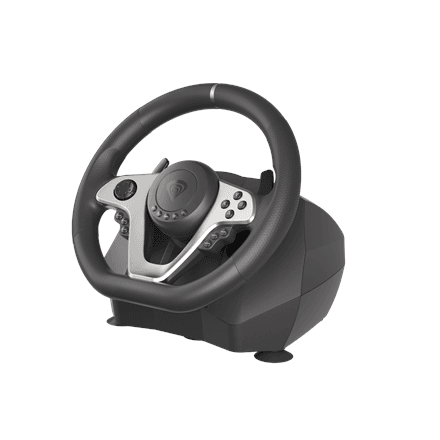 Genesis | Driving Wheel | Seaborg 400 | Silver/Black | Game racing wheel – nuotrauka 1