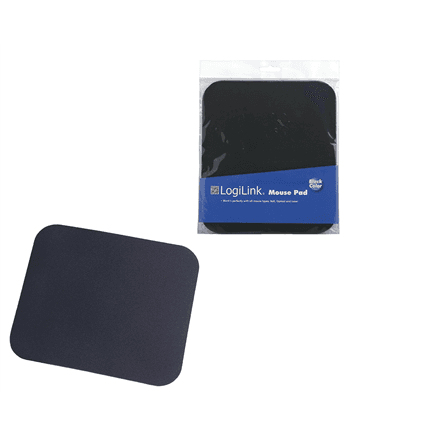 Logilink | Mousepad | 220 x 250 mm | Black – nuotrauka 1