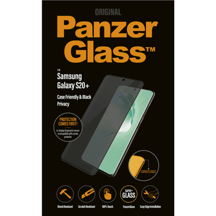 PanzerGlass Samsung Galaxy S20+ CF Black Privacy | PanzerGlass – nuotrauka 1
