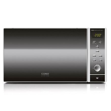 Caso | Microwave oven with Grill | MG 25 | Free standing | 900 W | Grill | Silver/Black – nuotrauka 1