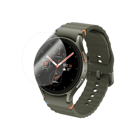 Fixed Protective tempered glass for smartwatch Samsung Galaxy Watch 7 (44mm), 2 pcs – nuotrauka 1