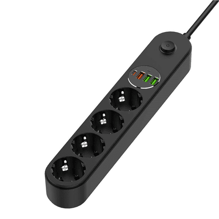 ColorWay Power Socket | CW-CHE44PDB – nuotrauka 1