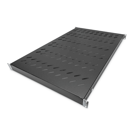 Digitus Shelf with Variable Rails for Fixed Mounting in 483 mm (19") Cabinets | DN-97649 – nuotrauka 1