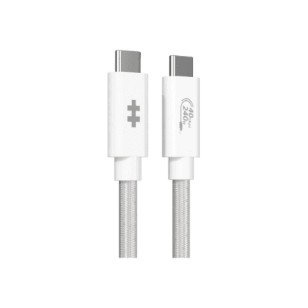 Hyper HyperDrive USB4 Performance Cable - White | Hyper – image 1