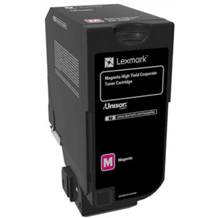Lexmark Corporate Toner Cartridge | 84C2HME | Toner cartridge | Magenta – nuotrauka 1