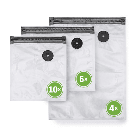 Caso | Vacu ZIP-Bags Set | 01243 | Transparent – nuotrauka 1
