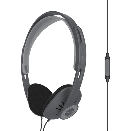 Koss | Headphones | KPH30iK | Wired | On-Ear | Microphone | Stealth Grey – image 1