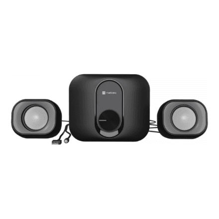 Natec Computer Speakers Pug, Black | Natec – nuotrauka 1