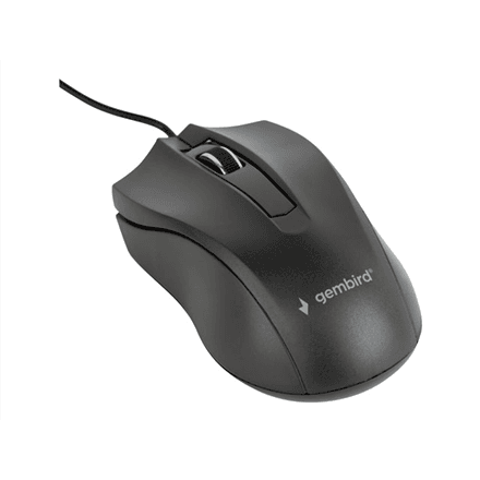 Gembird | Optical Mouse | MUS-3B-01 | Optical mouse | USB | Black – image 1