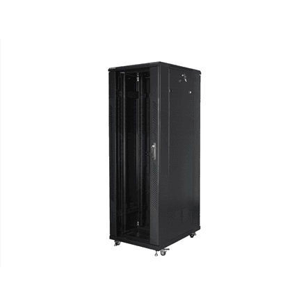 Lanberg | Rack cabinet 19" free-standing 47U/800x800 (flat pack) | FF01-8847-12B | Black – nuotrauka 1