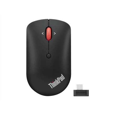 Lenovo | ThinkPad USB-C Wireless Compact Mouse | Black – nuotrauka 1