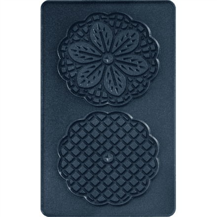 TEFAL XA800712 Bricelet plates | TEFAL | XA800712 | Black – image 1