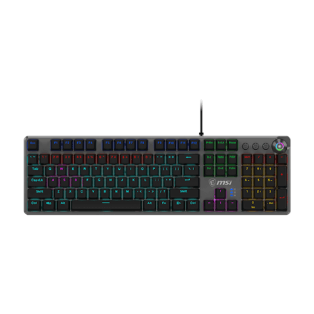 MSI FORGE GK310 | Gaming keyboard | Wired | US | Red Switches – image 1
