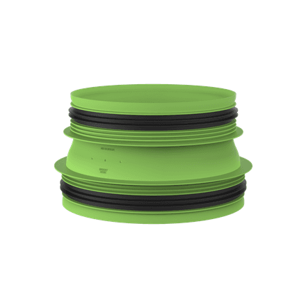 DUCO Connection Piece with Joint D200/D180 (M/M) – image 1