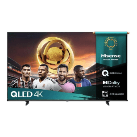 Hisense UHD QLED Smart TV | 43E7Q | 43" | Smart TV | VIDAA OS | UHD | Black – nuotrauka 1