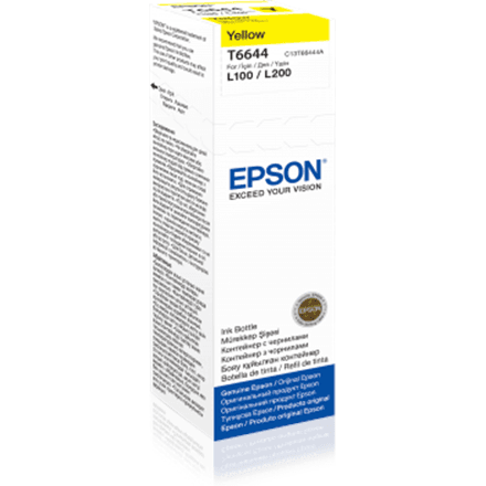 Epson T6644 Ink bottle 70ml | Ink Cartridge | Yellow – image 1
