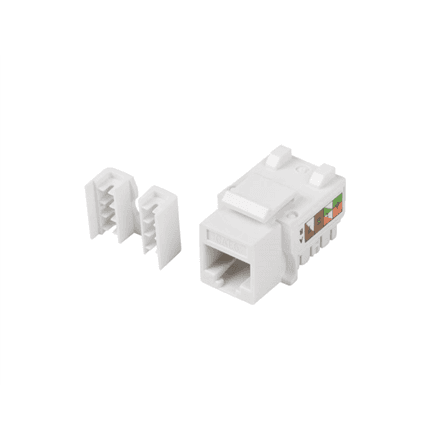 Lanberg | Keystone Module RJ45 to LSA CAT.6, UTP | KSU6-1090 | White – nuotrauka 1