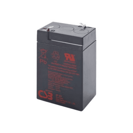 CSB Battery Battery 6V 4.5Ah F1 Pb | GP645 – image 1
