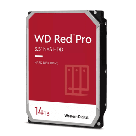 QNAP HDD | Red Pro | 7200 RPM | 14000 GB – nuotrauka 1