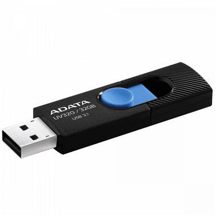 ADATA | UV320 | 32 GB | USB Type-A | Black/Blue – image 1
