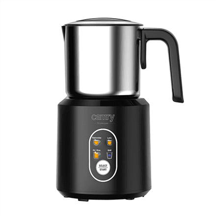 Camry | Milk Frother | CR 4498 | 500 W | Black – nuotrauka 1