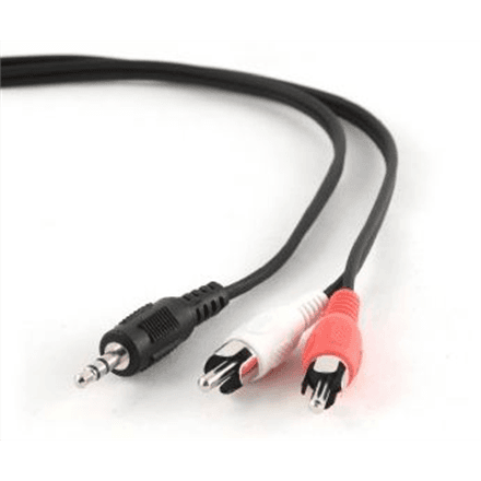 Cablexpert | 2.5m, 3.5mm/2xRCA, M/M | 3.5mm | 2 x RCA – nuotrauka 1