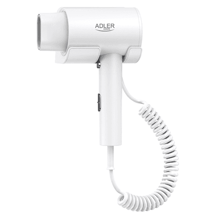 Adler Wall-Mount Hair Dryer | AD 2285 | 2000 W | Number of temperature settings 3 | White – image 1
