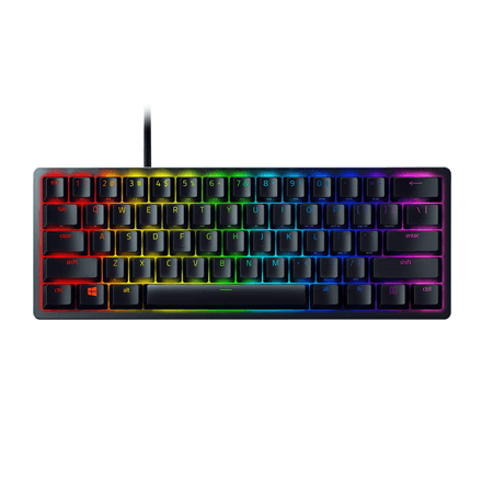 Razer | Huntsman Mini | Gaming keyboard | Wired | RGB LED light | US | Linear Optical RED – image 1