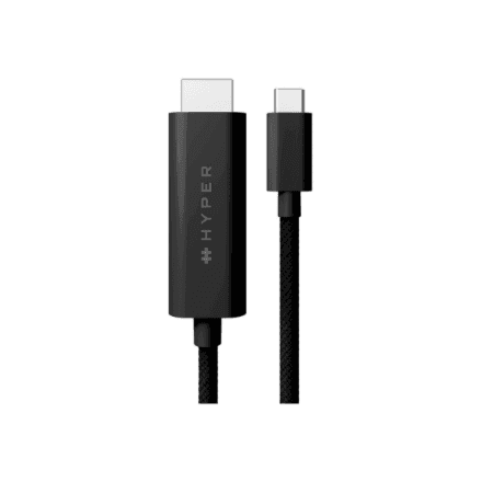 Hyper® 4K USB-C to HDMI Cable - Black | Hyper – image 1