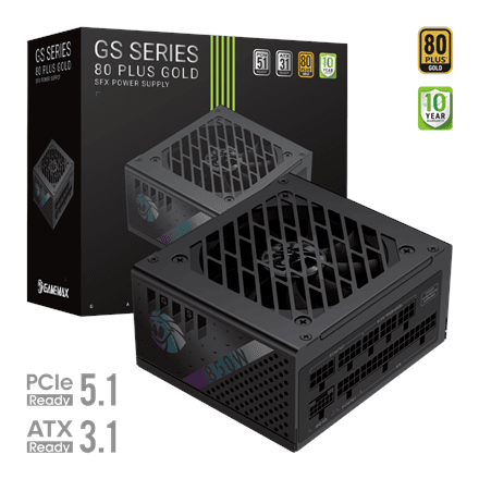 Gamemax PSU | GS 850G | 850 W | SFX | Full Modular – nuotrauka 1