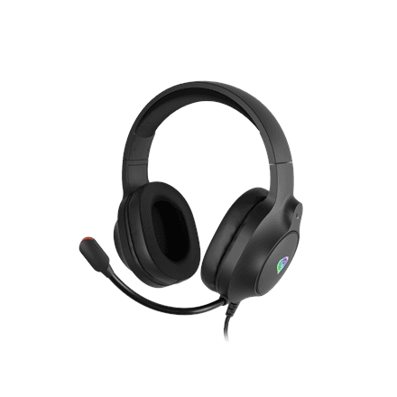 Genesis Gaming Headset | Neon 213 RGB | Wired | Over-Ear | Microphone | Black – nuotrauka 1