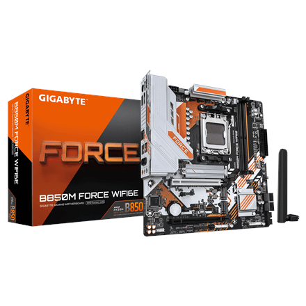 Gigabyte B850M FORCE WIFI6E (rev. 1.0) · Processor family AMD · Processor socket AM5 – nuotrauka 1