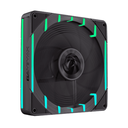 Gamemax Case Fan | TORNADO T12 ARGB-R | Black – nuotrauka 1