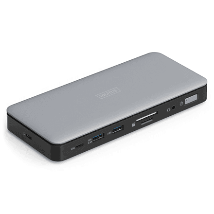 Digitus USB-C Docking Station, 11-port | DA-70917 | HDMI ports quantity 2 | Ethernet LAN – nuotrauka 1