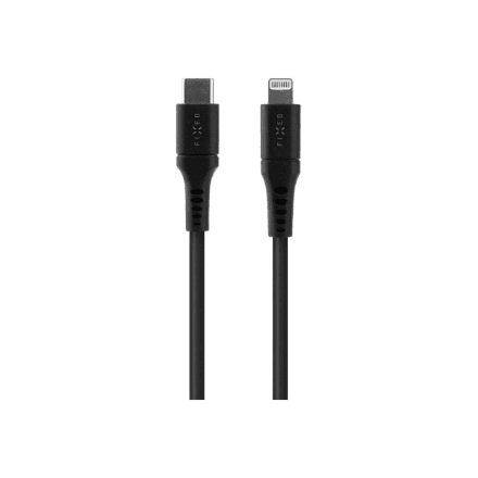 Fixed | Liquid Silicone Cable USB-C/Lightning, 2m | FIXDLS-CL2-BK – nuotrauka 1