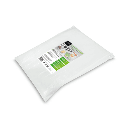 Caso | 4 Stars Structured Bags 30 x 40 cm, 60 pcs | Transparent – nuotrauka 1