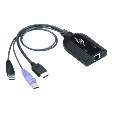 Aten USB HDMI Virtual Media KVM Adapter Cable (Support Smart Card Reader and Audio De-Embedder) · Aten · USB HDMI Virtual Media KVM Adapter Cable (Support Smart Card Reader and Audio De-Embedder) – image 1