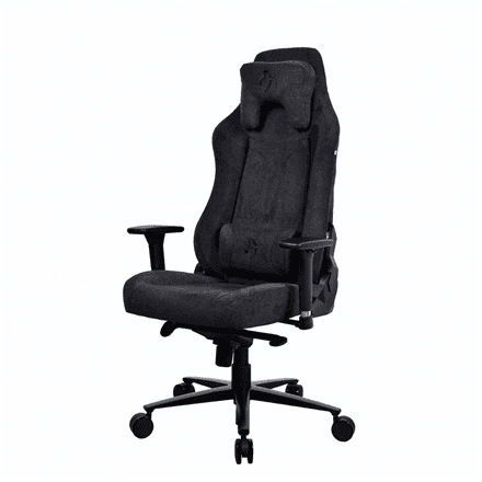 Arozzi Vernazza Soft Fabric | Gaming Chair | Soft Fabric/Metal/Aluminium | Pure Black – nuotrauka 1