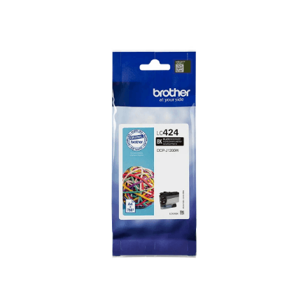 Brother LC424BK | Ink Cartridge | Black – nuotrauka 1
