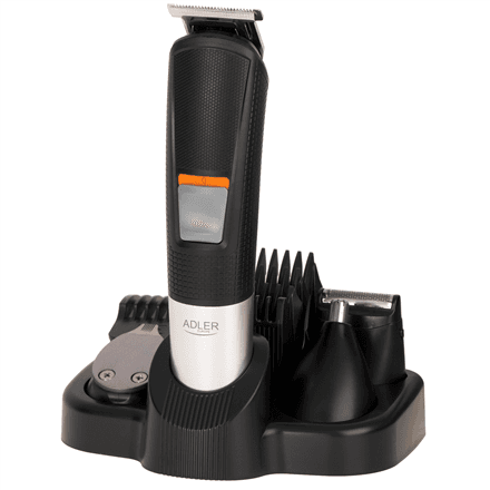 Adler Grooming set 5 in 1 | AD 2943 | Cordless | Number of length steps 4 | Black – image 1