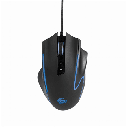 Gembird | USB gaming RGB backlighted mouse | MUSG-RAGNAR-RX300 | Optical mouse | Black – nuotrauka 1