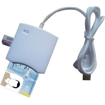 Transcend | SMART CARD READER USB PC/SC N68 White – nuotrauka 1