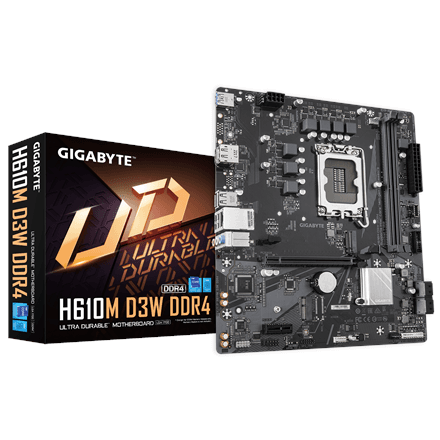 Gigabyte H610M D3W DDR4 Processor family Intel – nuotrauka 1
