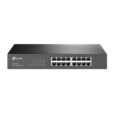 TP-LINK | 16-Port Gigabit Switch | TL-SG1016D | Unmanaged | Desktop/Rackmountable – nuotrauka 1