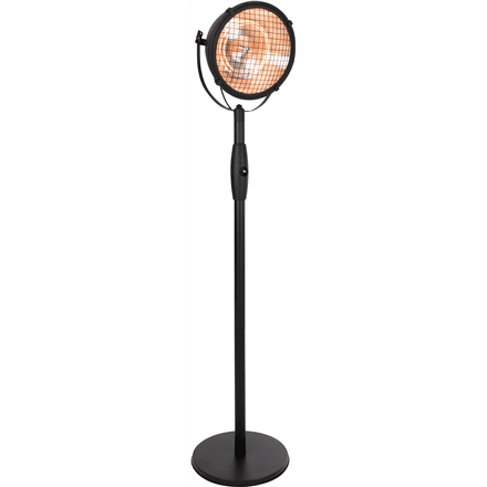 SUNRED | Heater | RSS19, Indus Bright Standing | Infrared | 2100 W | Black | IP54 – image 1