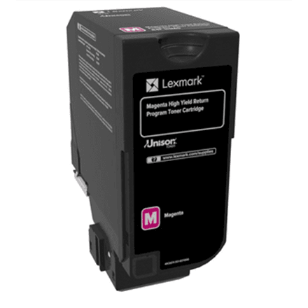 Lexmark 16K Magenta Return Program Toner Cartridge (CX725) | Lexmark Magenta – nuotrauka 1