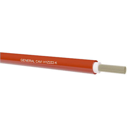 General Cavi | H1Z2Z2-K 1x4 Solar Cable, Red (500m) – image 1