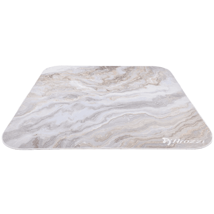 Arozzi Zona Square Floor Pad | White Marble – image 1